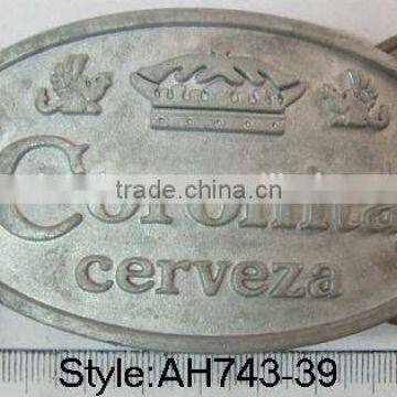 Custom Brand Name Buckles Plate Metal Belt BuckleS photo-2