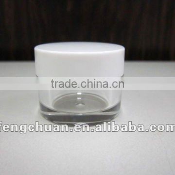 plastic cosmetic cream jar 5g