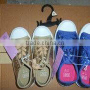 Europe beautiful girl causal shoes stock