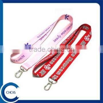 Polyester Custom Printing Your Own Logo Cheap Exhibition Lanyard