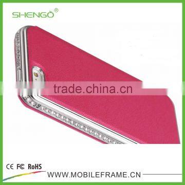 Shengo Unique PU Leather Dot View Phone Case for IPhone 5