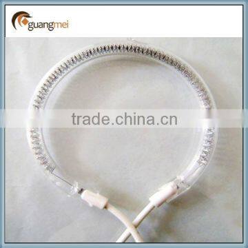 C-shape carbon fiber heating lamp