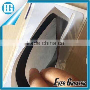 cd case with glue on back,disc holder sticker,PVC with leather look case for cd stoage on car