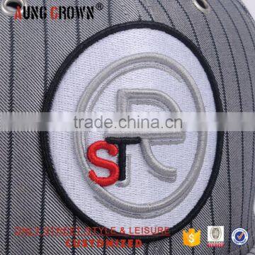 Custom Plain 3D Embroidery Snapback Caps photo-3