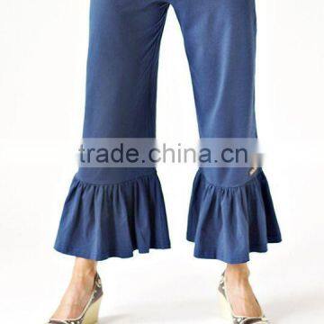 Miss123 Plus Size Yoga Waist Women's Formal Capri Pant Suits Ruffle Pant Suit photo-6