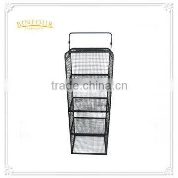 customize large bookshelf and storge basket