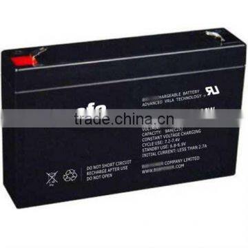 HR6-36W 6v 9.4ah 6v9.4ah high rate battery 6v rechargeable