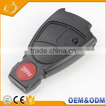 Remote key shell 4 buttons fob auto car key case for benz mercedes
