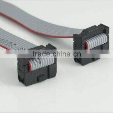 Gray 2.54mm Pitch16 Pin F/F IDC Flat Ribbon Cable