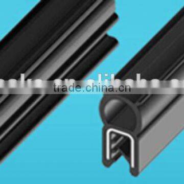 Metal edge sealing strip/EPDM rubber PVC clip sheet seal strip