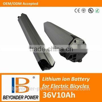 battery factory,li-ion 18650 bottle battery 36V10Ah for electrical bicycles,scooters with CE, RoHS