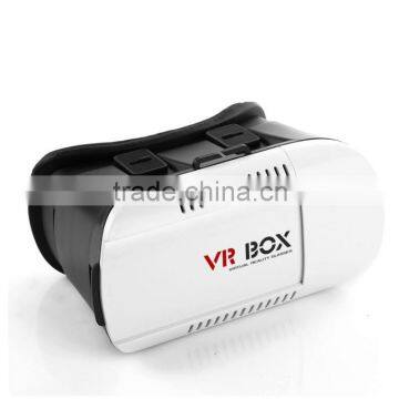 VR BOX II 2.0 3D Glasses Helmet VR Glasses Virtual Reality Headmount + Bluetooth Controller+Wired Selfie Stick+Fish Eye Lens photo-2