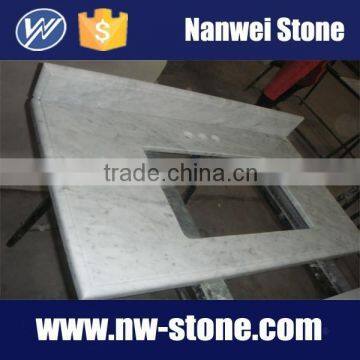 white marble bathroom modern vanity tops