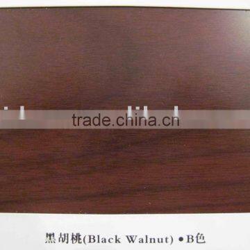 Door finish Black walnut-normal