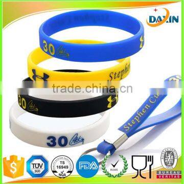 Hot Sale Wholesale Custom Printed Silicone Bracelets photo-4