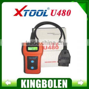 2015 Top-Rated U480 CAN-BUS OBD OBD2 Code Reader Scanner U480 Code Reader free shipping