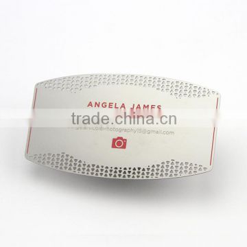 Factory Supplier Custom Metal Business Cards with Rounded Corners