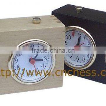 chess clock with wooden case