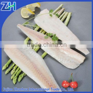 Frozen hake fish fillet HGT in market