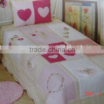 girl cotton patchwork quilt