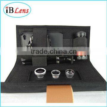 Camera lens wallet 4 in 1 Mobile phone lenses