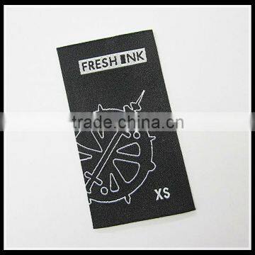 Nice Price Black Woven Label Free Sample Custom Garment Label Wholesales photo-2