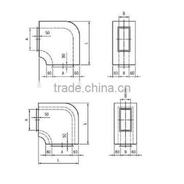 Microwell Plate Bend Muffler for HVAC System