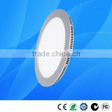 SAA CE ROHS round led pannel light 18w ultra thin 2700-6500K recessed led pannel light