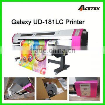 2014 new hot best with one dx5 print head textile digital flatbed printer