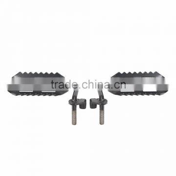 A Pair of Foot Pegs For 2007-2016 Jeep Wrangler JK & Unlimited Black photo-2