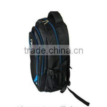 2015 China Manufacturer Multi- Compartment Black Laptop Backpack for School photo-2