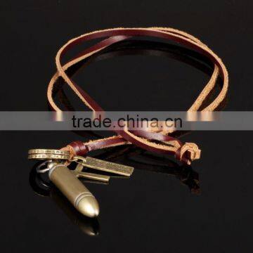 Custom Jewelry Fashion Alloy Bullet Jewlery Necklace photo-3