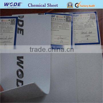 non woven chemical sheet for sport shoes