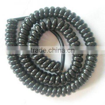 copper conductor,PUR insulated,power Cable spiral cable