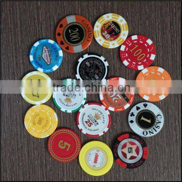 Custom Poker Chips / Cheap Plastic Token Coin