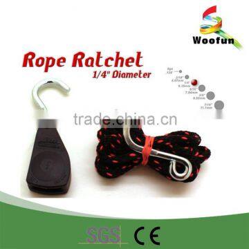 Hydroponic steel wire rope manufacturer wire ratchet rope for greenhouse