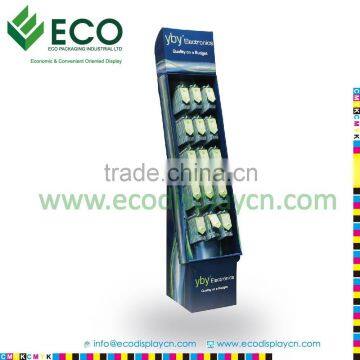 Marketing Accessories Cardboard Hook Display/Paper Display With Peg Hooks for Promotion