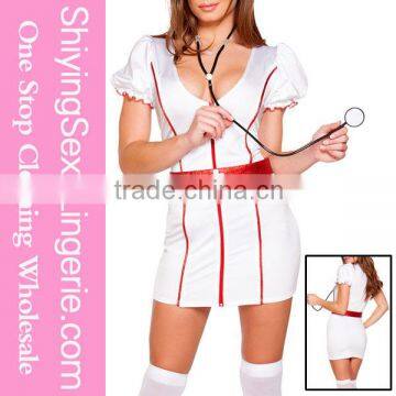 sexy lingerie 3pcs Caretaker Cutie sexy sexy naughty head nurse costume