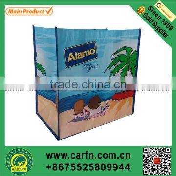 Tropical reusable large tote non woven beach Bag