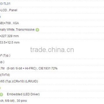 15.0 Inch LB150X03-TL01 A-Si TFT-LCD Panel For LG photo-2