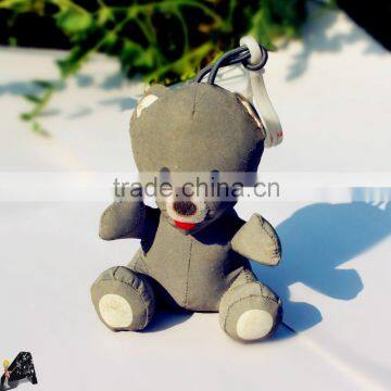 HOT Sale Plush Reflective Animal Keychain