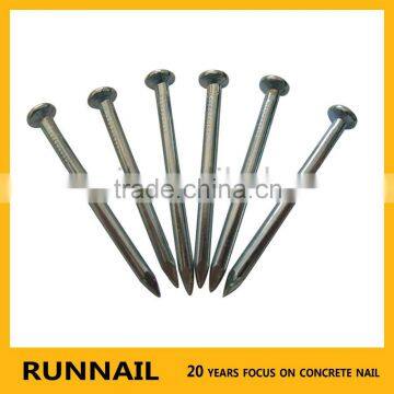 Galvanized 45# concrete steel smooth nails manufacturers