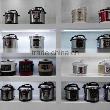 2016 Chinese Round Purple Stainless Steel Housing Digital 6L Electric Quick Rice Pressure Cooker 8-in-1 Multi Food Cookers photo-6