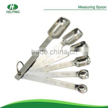 stainless steel measuring spoon set