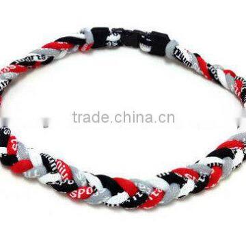 Triple Braided Titanium Sports Necklace,quad Titanium Sports Necklace,titanium Necklace Making