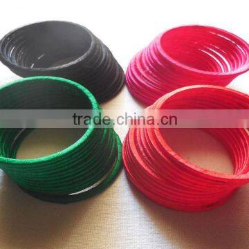 thread bangles design