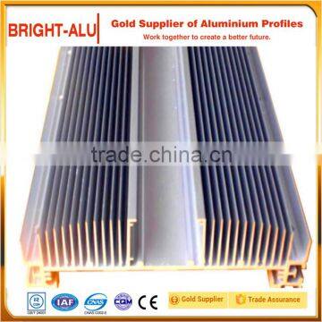 service low price extruded aluminum pin fin heatsink