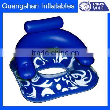 Pool Beach inflatable water floating chair with holders