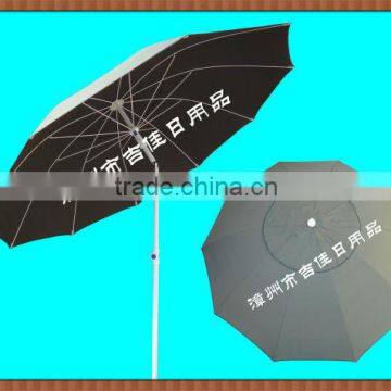 with tilt waterproof cotton beach umbrella