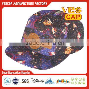 Print Pattern 5 Panel Hats Wholesale photo-4
